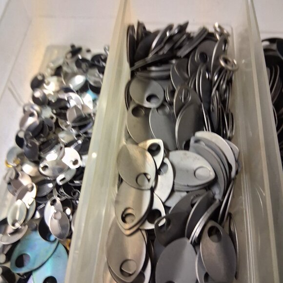 CHAIN MAILE SUPPLIES - black -   Stainless Steel rings - Make your own jewelry - Picture 6 of 6